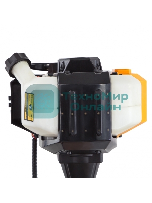 Триммер бензиновый Denzel DR-43S, 43 см3, разъемная штанга, состоит из 2 частей