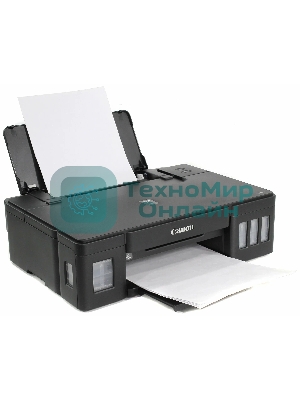 Принтер струйный Canon PIXMA G1410, 4-цветный струйный СНПЧ A4, 8.8 (5 цв) изобр./мин, 4800x1200 dpi, подача: 100 лист., USB, печать фотографий, печать без полей