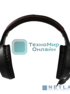 Гарнитура Redragon Pelias чёрный, проводная, 2 x mini jack 3.5 мм, подсветка