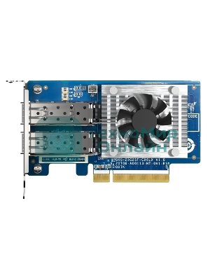 Двухпортовая сетевая карта QNAP Expansion Card 25 GbE SFP28, PCIe Gen4 x8