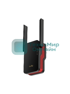 Повторитель беспроводного сигнала Cudy RE3000 AX3000 Wi-Fi черный