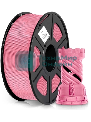 Пластик для принтера 3D Cactus CS-3D-PLA-1KG-PINK PLA d1.75мм 1кг 1цв.