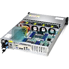 Серверный корпус Gooxi RMC2112-670-HSE-D 2U 12bay chassis,Expander backplane rear 2*2.5