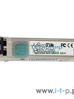 Сетевое оборудование Mikrotik S-85DLC05D SFP module 1.25G MM 550m 850nm