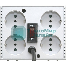 Стабилизатор напряжения Powercom TCA-2000 1000Вт 2000ВА