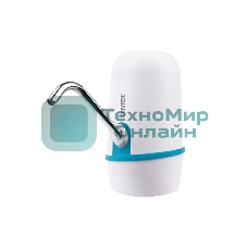 Помпа электрическая Centek CT-3002 белый 2.2л/мин 8Вт, 2 насоса, Li 1200 мА·ч, USB зарядка, LED