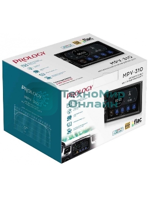 Автомагнитола Prology MPV-310, 2 DIN, 7