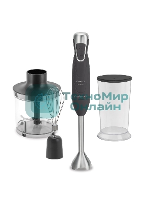 Блендер погружной Polaris PHB 1384 Silent 1300 Вт, серый