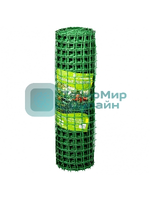 Садовая решетка Россия в рулоне 1x20 м, ячейка 50x50 мм - зеленая 64516