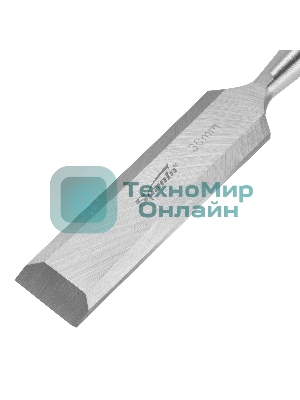 Стамеска Sparta 30 мм, плоская, пластиковая рукоятка
