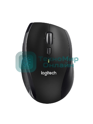Мышь беспроводная Logitech M705 черный, 1000 dpi, радиоканал, USB, кнопки - 7