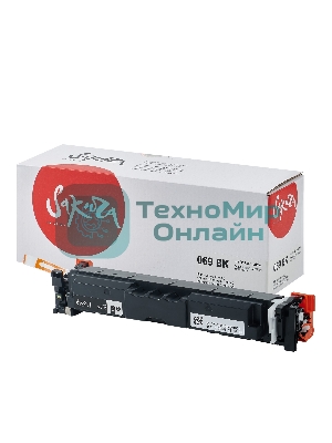 Картридж Sakura 069BK (5094C002) для Сanon, черный, 2100к.