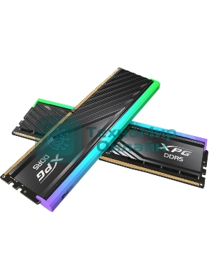 Оперативная память XPG Lancer Blade, DDR5, 32GB (2x16GB), 6400MHz, CL32, DIMM, с радиаторами, RGB, черный