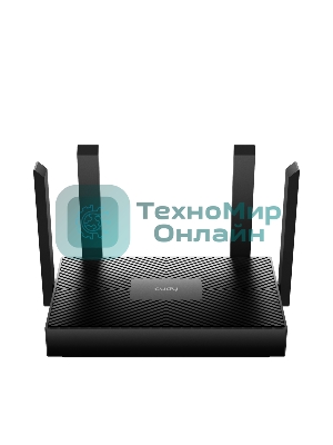 Роутер беспроводной Cudy WR1500 AX1500 10/100/1000 черный