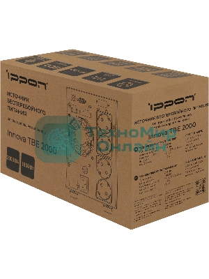 Источник бесперебойного питания Ippon Innova TbE 2000 1800Вт 2000ВА черный
