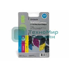 Картридж струйный Cactus CS-C6625A №17 цветной (480 стр., 39 мл.) для HP DJ 816c/817/825/840/841c/842c/843c/845c