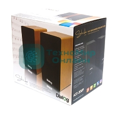 Акустическая система Dialog AST-20UP - акустические колонки 2.0, 6W RMS, Cherry, питание от USB