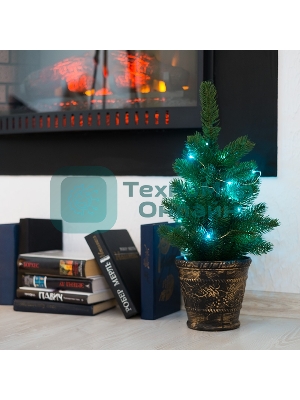 Елочка Neon-night 45 см в пластиковом горшке, Литая