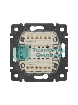 Выключатель Legrand 774305 Valena двухклавишный 10 AX(слоновая кость)