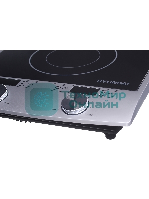 Плита настольная электрическая Hyundai HYC-0103 серебристый/черный стеклокерамика (настольная)