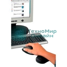 Подкладка для запястий Hama Pro H-52263 черный/антрацит