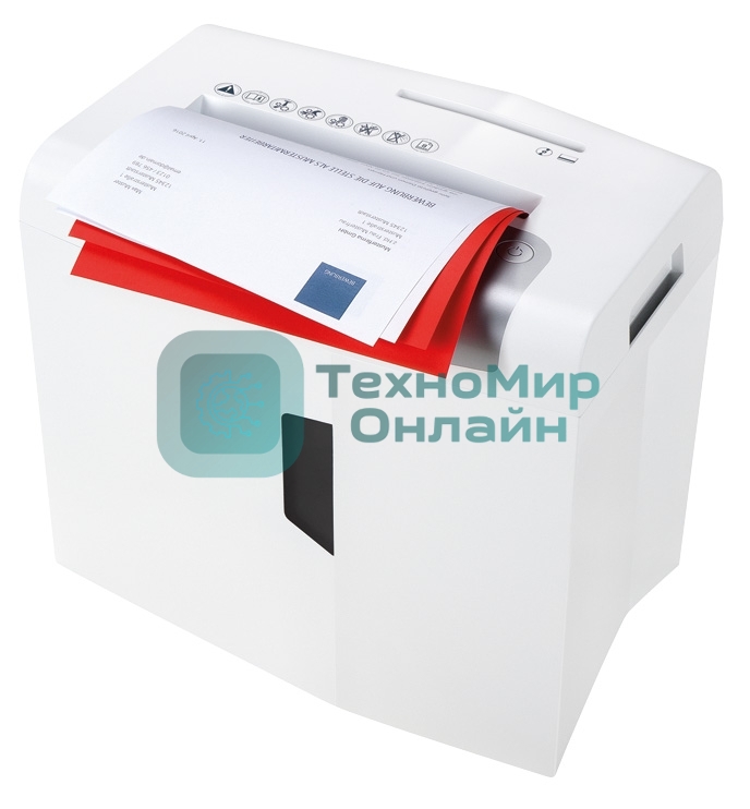 Шредер HSM ShredStar X8 (секр.P-4)/фрагменты/9лист./18лтр./скрепки/скобы/пл.карты/CD