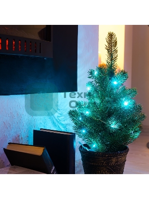 Елочка Neon-night 45 см в пластиковом горшке, Литая