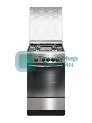 Плита газовая Gefest ПГ 3200-06 К62 серебристый, конфорок 4 шт, духовка 42 л, 50 см x 85 см x 57 см