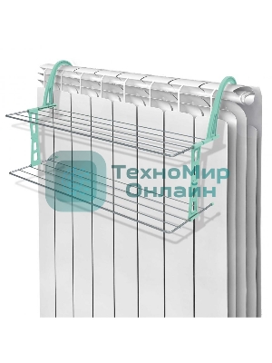 Сушилка для белья НИКА СБ5-65П/С серый на радиатор