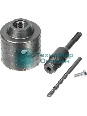 Коронка по бетону, М22 х 68 мм, SDS PLUS, в сборе