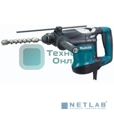 Перфоратор Makita HR3210C SDS+, 850Вт,3реж,5.5Дж,1650-3300у\м,4.4кг,чем,Д-образ,ABT