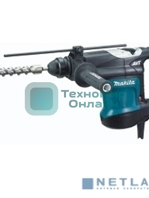 Перфоратор Makita HR3210C SDS+, 850Вт,3реж,5.5Дж,1650-3300у\м,4.4кг,чем,Д-образ,ABT