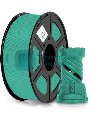 Пластик для принтера 3D Cactus CS-3D-PLA-1KG-DARKGN PLA d1.75мм 1кг 1цв.