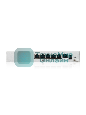 Межсетевой экран Zyxel USG FLEX 50H с подпиской Gold на 1 год (AV, CF, IDP/DPI, Sandboxing, SecuReporter), 5xRJ-45: 1G (LAN/WAN), 1xUSB3.0 **