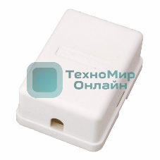 Рoзетка телефонная внешняя PROconnect, 1 порт RJ-11(6P-2C), категория 3, (50 шт/уп)