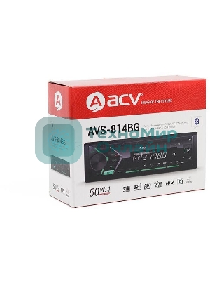 Автомагнитола ACV VS-814BB 1DIN 4x50Вт