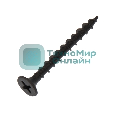 Саморез гипсокартон-дерево Kranz 3.5х45, упаковка поставщика