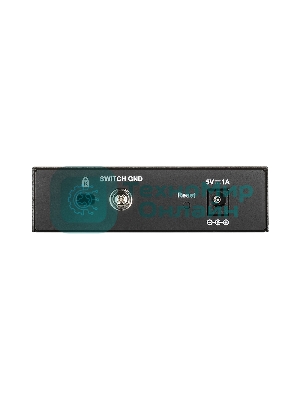 Коммутатор D-Link DGS-1100-05V2/A1A, L2 Smart Switch with 5 10/100/1000Base-T ports.8K Mac address, 802.3x Flow Control, Port Trunking, Port Mirroring, IGMP Snooping, 32 of 802.1Q VLAN, VID range 1-4094, Loopba