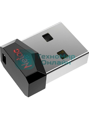 Флешка USB Netac UM81 (NT03UM81N-008G-20BK), 8Gb, USB 2.0, R/W 30/10, черный/красный