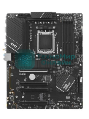 Материнская плата MSI MSI PRO B650-P WIFI Socket AM5 AMD B650 4xDDR5 ATX AC`97 8ch(7.1) 2.5Gg RAID+HDMI+DP