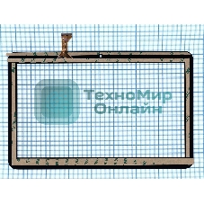 Сенсорное стекло (тачскрин) MJK-PG101-1519-FPC. черное