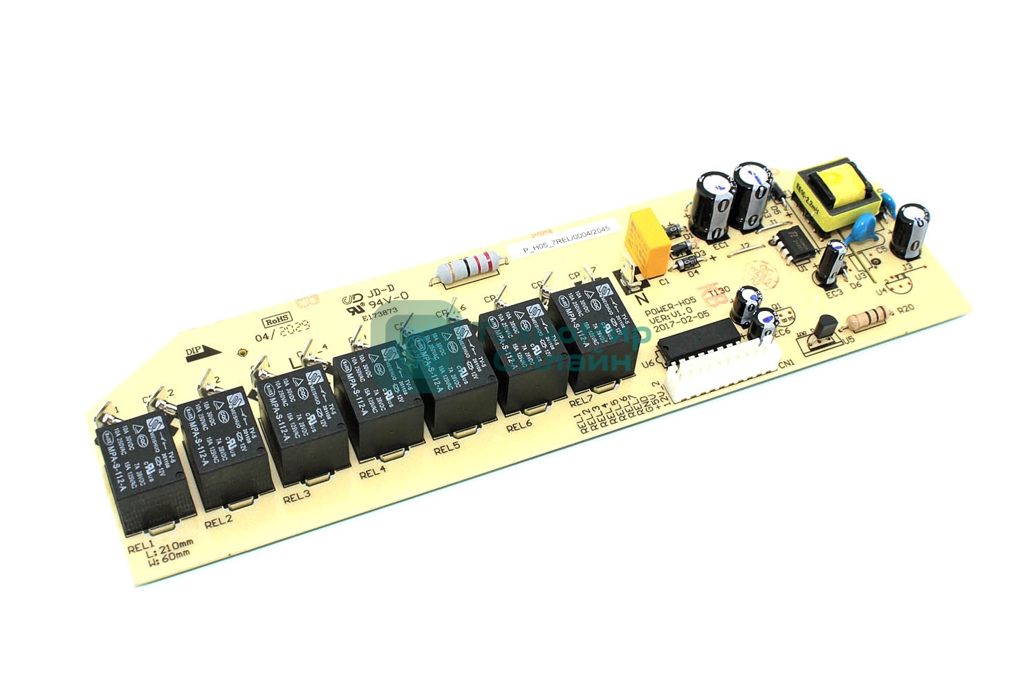 Плата управления для варочных поверхностей Krona/Fornelli 602010004