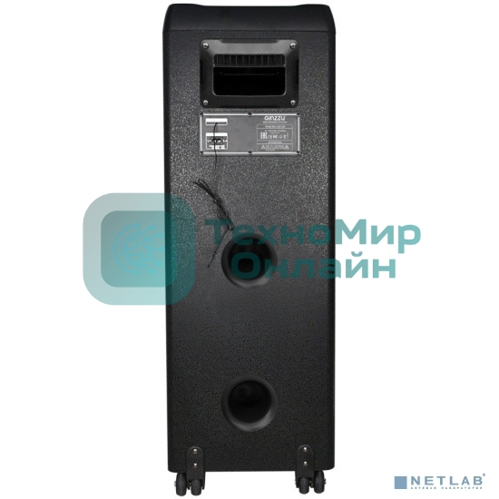 Акустическая система Midi TWS/BT/USB/TF/FM/ДУ GM-205 черный
