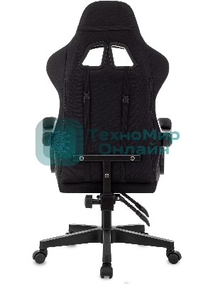 Кресло Zombie Void черный, экокожа, 120 кг, механизм качания