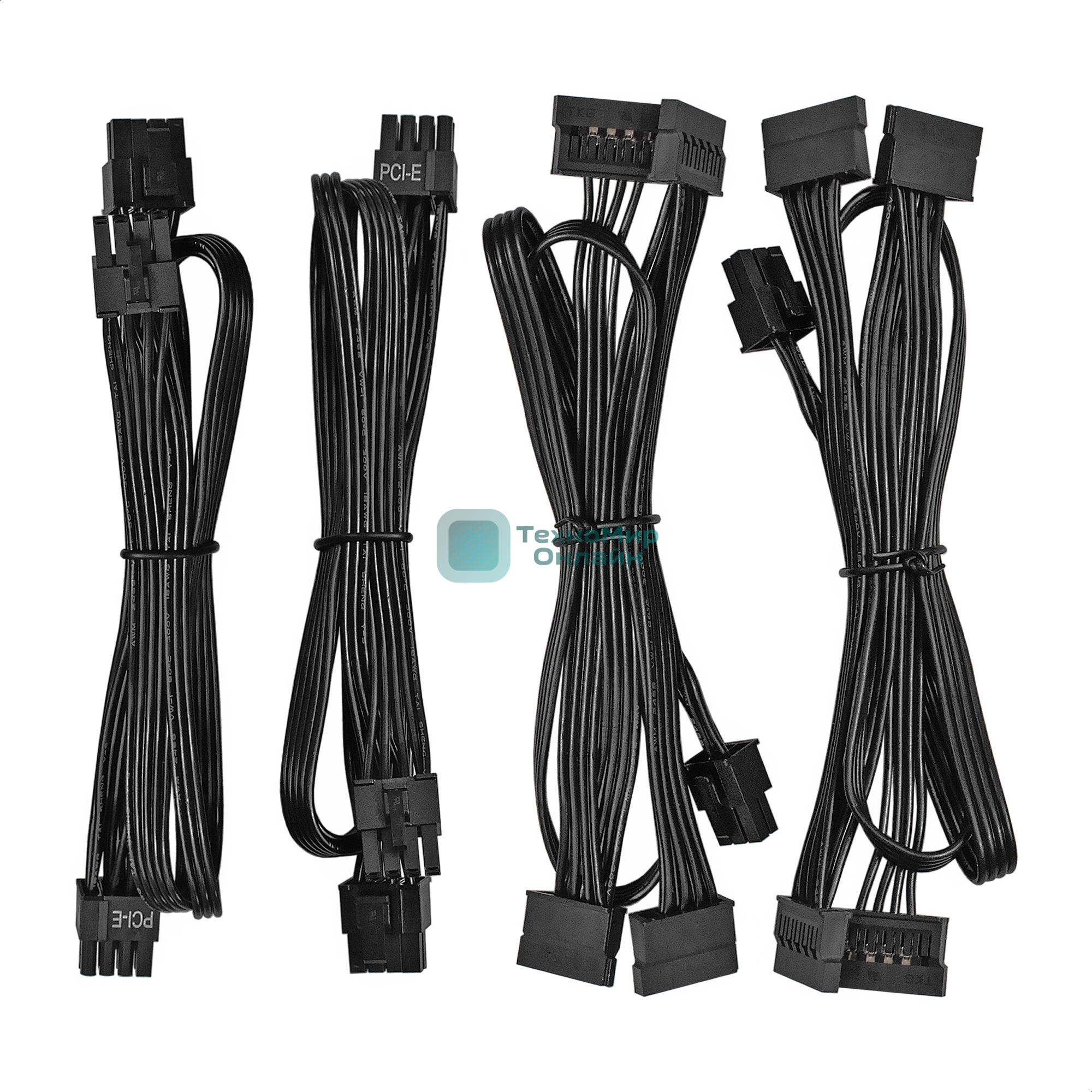 Блок питания серверный 1100W ExeGate ServerPRO-1100PAS (ATX, APFC, КПД 82% (80 PLUS), 12cm fan, 24pin, 2(4+4)pin, 6xPCI-E, 8xSATA, 4xIDE, Cable Management, black)