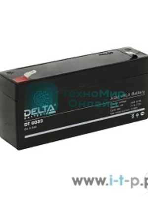 Батарея для ИБП Delta DT 6033 (6V, 3.3Ah)