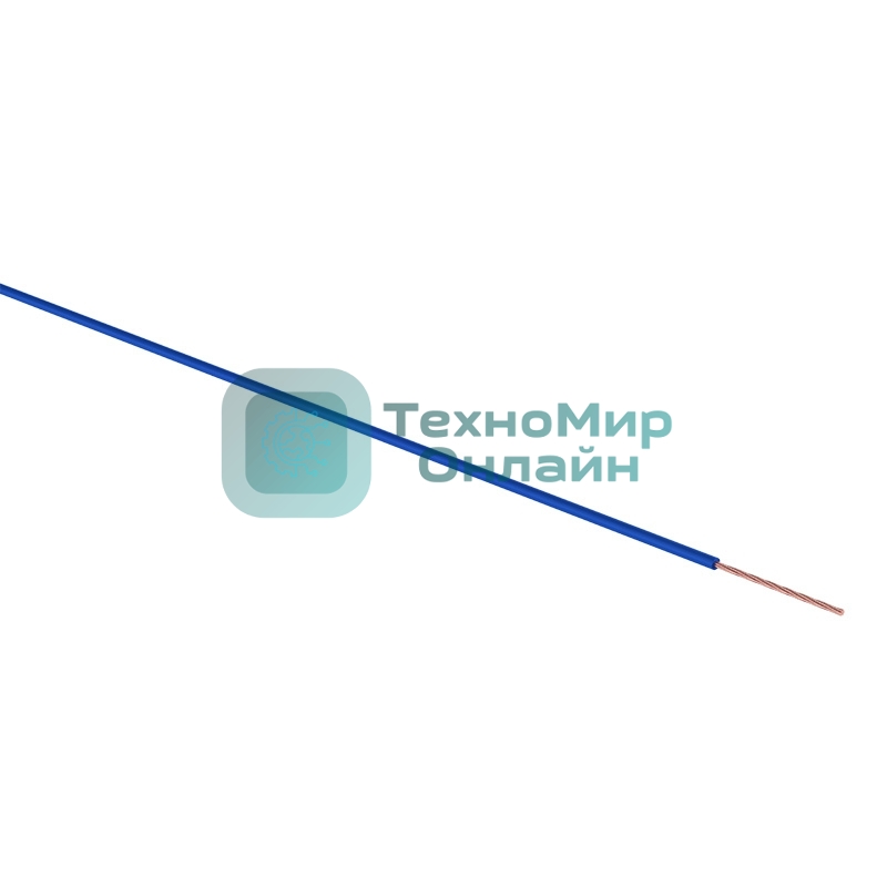Провод ПГВА Rexant 1х2.50 мм², синий, бухта 100 м