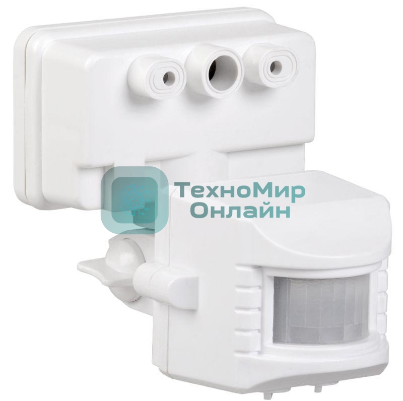 Датчик движения IEK LDD13-019-1100-001 ДД 019 белый, макс. нагрузка 1100Вт, угол обзора 120град., дальность 12м, IP44