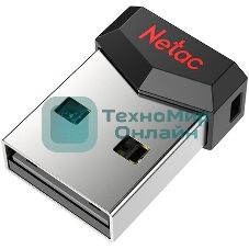 Флешка USB Netac UM81 (NT03UM81N-008G-20BK), 8Gb, USB 2.0, R/W 30/10, черный/красный