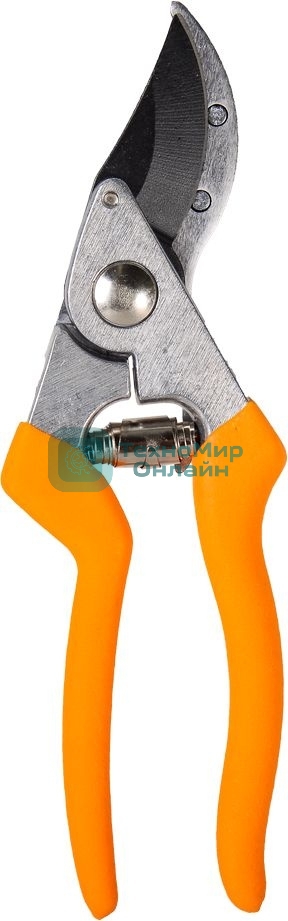 Секатор ВИХРЬ 200мм., возвратная пружина, тефлоновое покрытие, эргономичные обрезиненные рукоятки